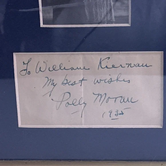 Polly Moran (1883–1952) Photograph And Personalized Signature